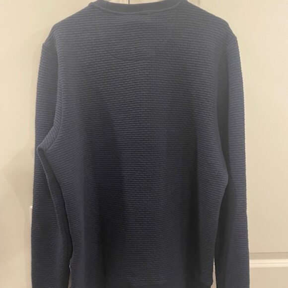 PETER WERTH LONDON, FOXBERRY SWEATSHIRT, NAVY, LARGE - Picture 4 of 4